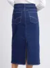 ELM ELOISE DENIM MIDI SKIRT sold by Yeltuor
