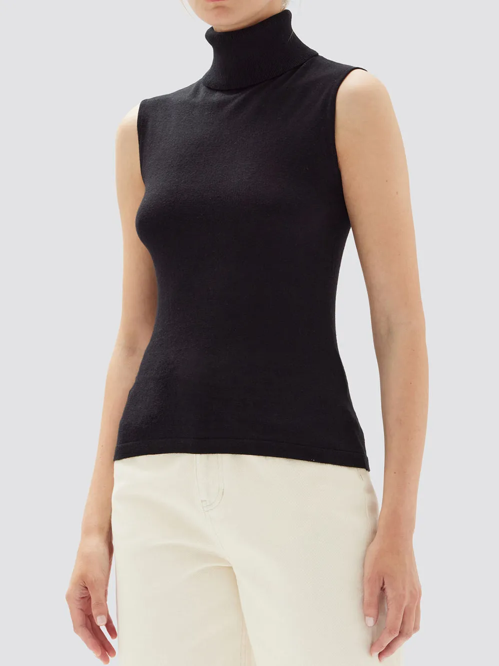 ASSEMBLY LABEL MARCELLA COTTON CASHMERE TOP sold by Yeltuor