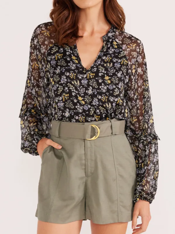 MINKPINK TAYLEE LONG SLEEVE BLOUSE sold by Yeltuor