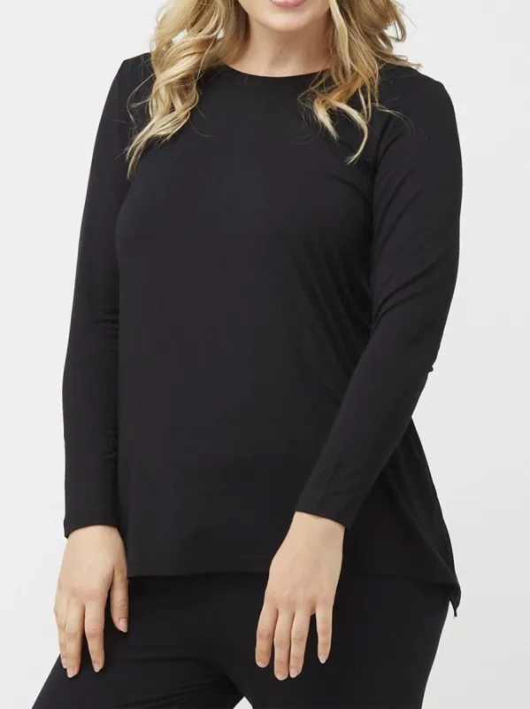 TANI LONG SLEEVE SWING TOP sold by Yeltuor