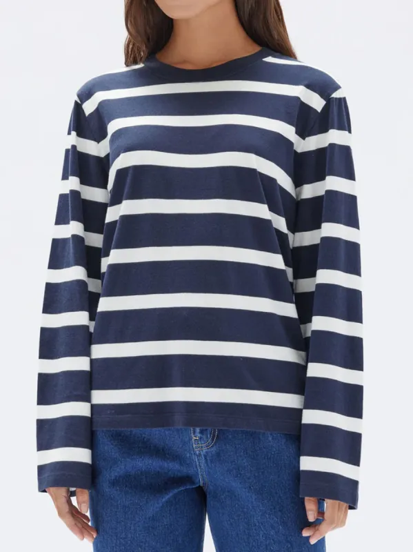 ASSEMBLY LABEL TYLER  STRIPE TEE sold by Yeltuor