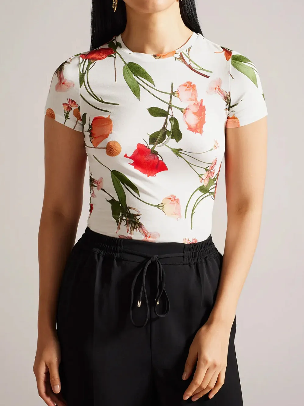 TED BAKER TREYYA FITTED TEE sold by Yeltuor