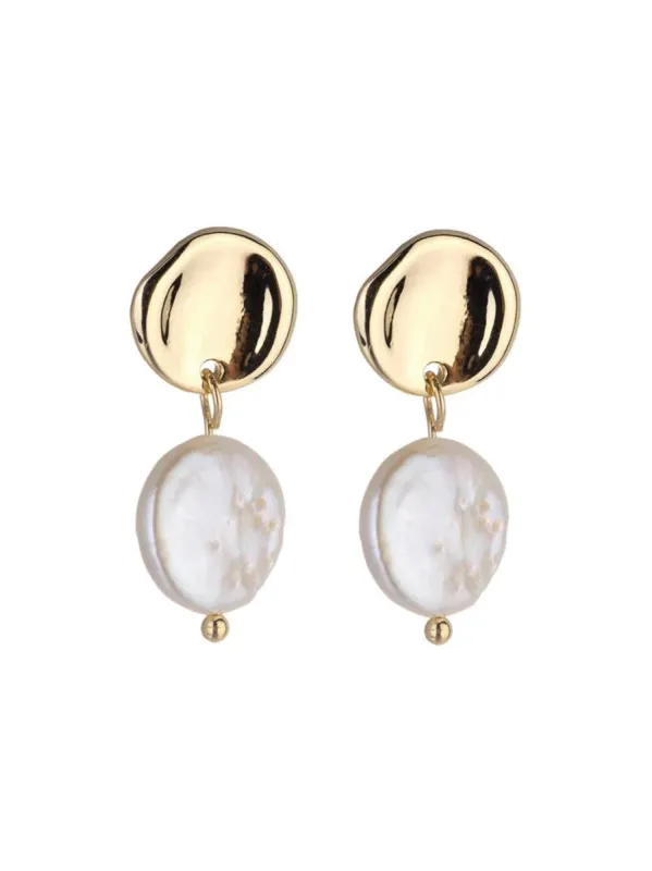 GxG COLLECTIVE DIPALI FRESHWATER PEARL EARRINGS sold by Yeltuor