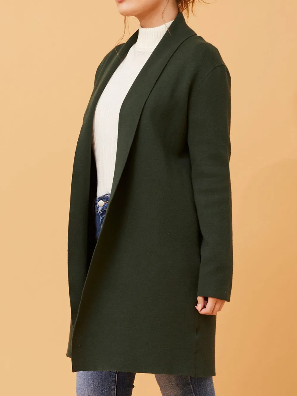 CAROLINE K MORGAN SHAWL COLLAR CARDI sold by Yeltuor product image thumbnail 5