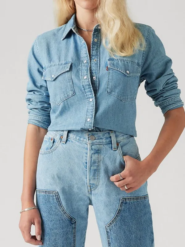 LEVI'S ICONIC WESTERN OLD SHIRT 517 sold by Yeltuor