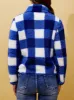 CAROLINE K MORGAN CHECK TEDDY JACKET sold by Yeltuor