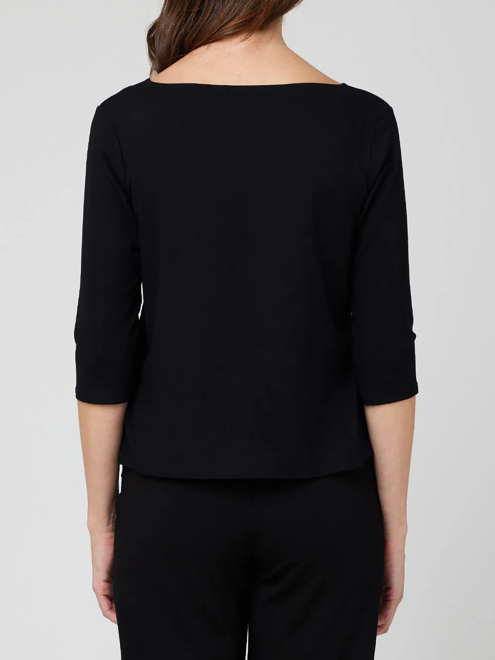 MELA PURDIE RELAXED BOAT NECK sold by Yeltuor product image thumbnail 2