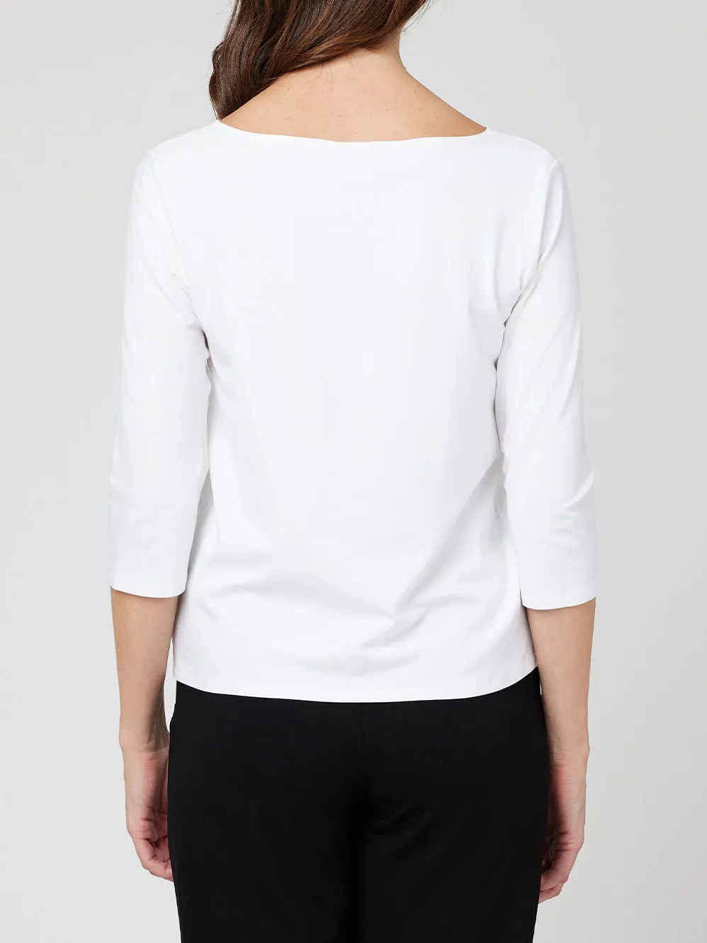 MELA PURDIE RELAXED BOAT NECK sold by Yeltuor product image thumbnail 4