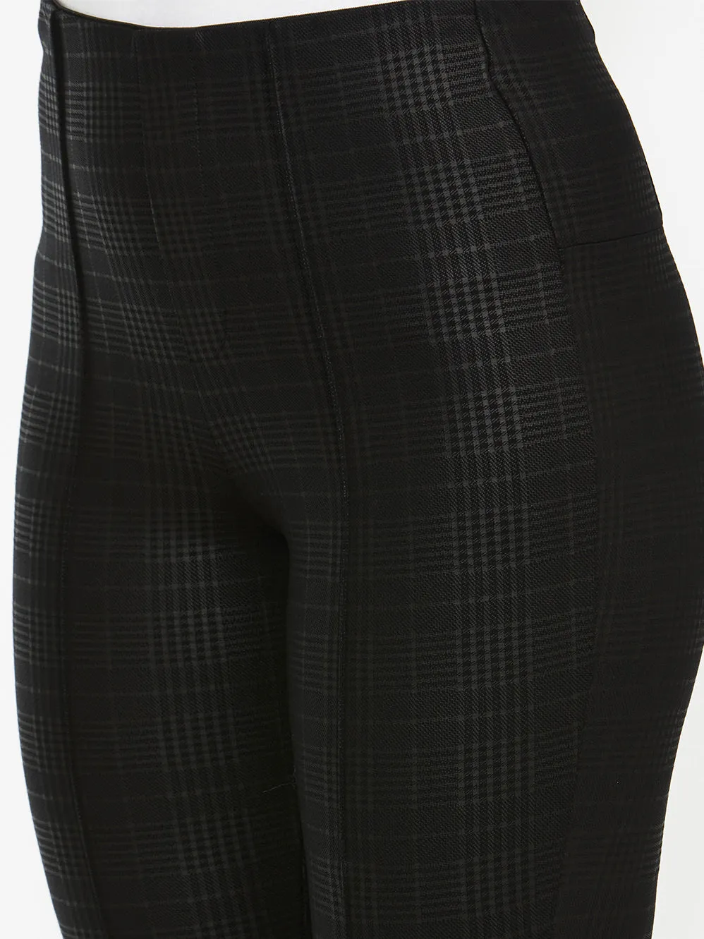 PINGPONG CHECK PRINT PONTE PANT sold by Yeltuor product image thumbnail 3