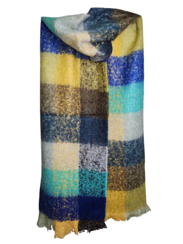 DIRECTIONS INTERNATIONAL ALL THE SQUARES SCARF sold by Yeltuor