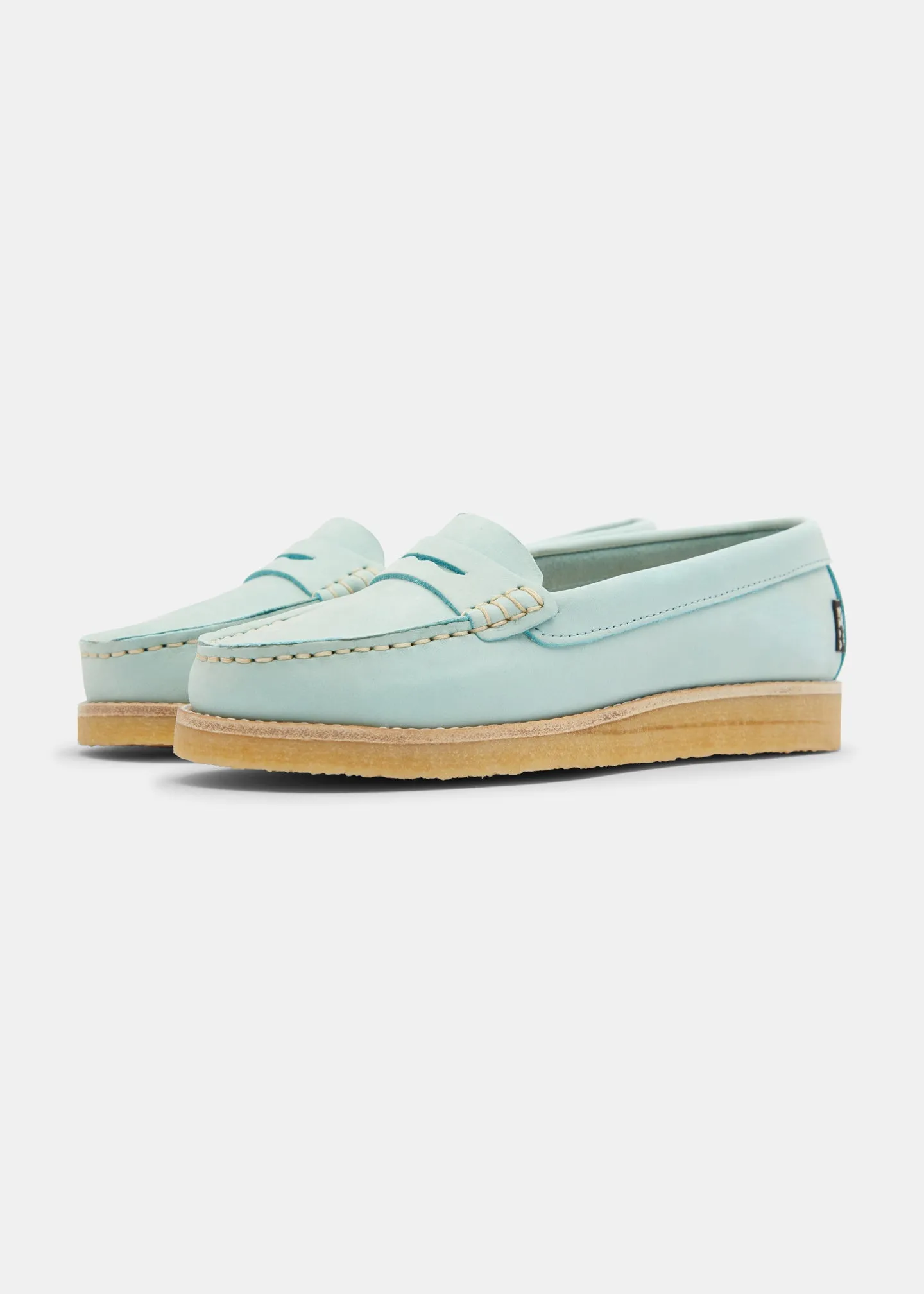 Rudy Womens Nubuck Loafer - Light Blue sold by Yogi Footwear product image thumbnail 2