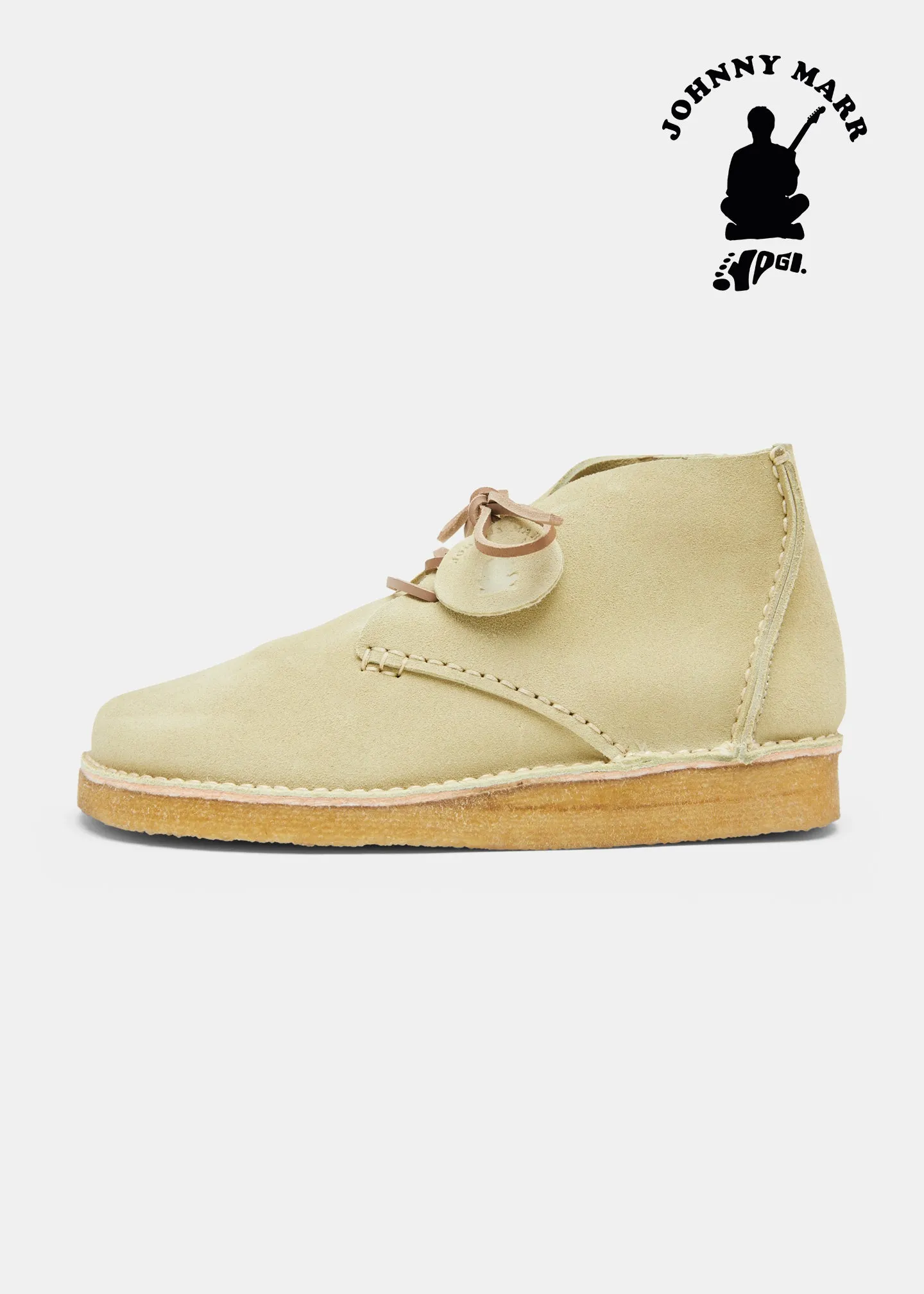 Johnny Marr Glenn Women's Suede Boot - Straw sold by Yogi Footwear