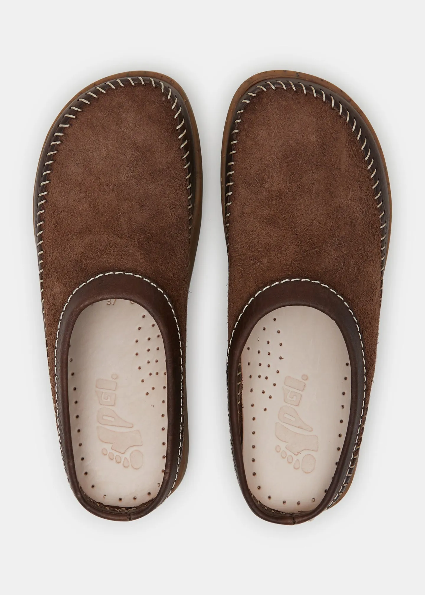 Floyd II Women's Reverse Tumbled Mule On Negative Heel - Dark Brown sold by Yogi Footwear product image thumbnail 3