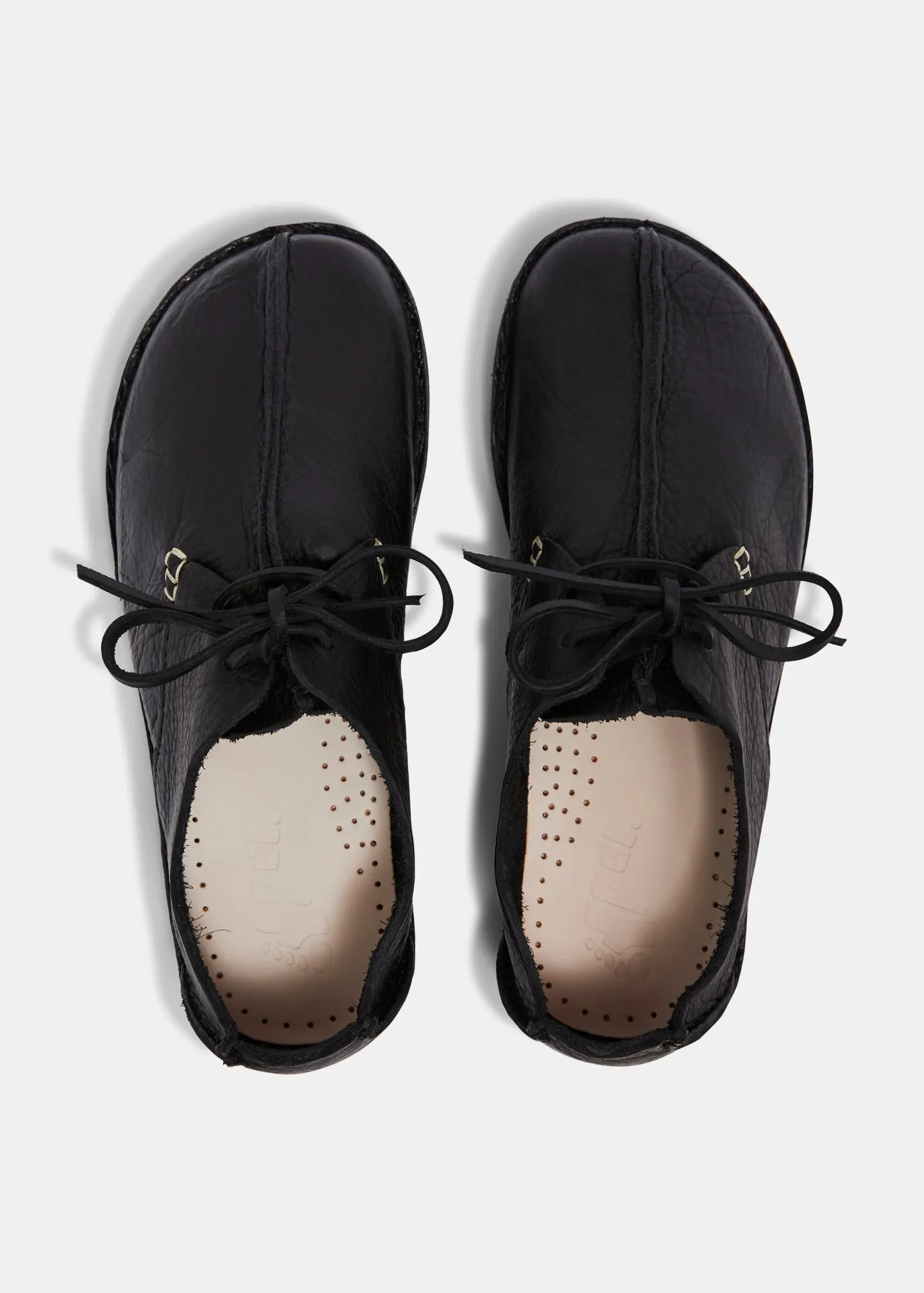 Caden Centre Seam Leather Shoe - Black Mono sold by Yogi Footwear product image thumbnail 3