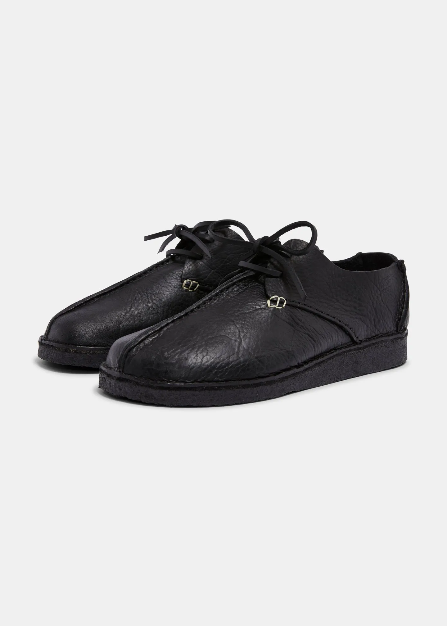 Caden Centre Seam Leather Shoe - Black Mono sold by Yogi Footwear product image thumbnail 2
