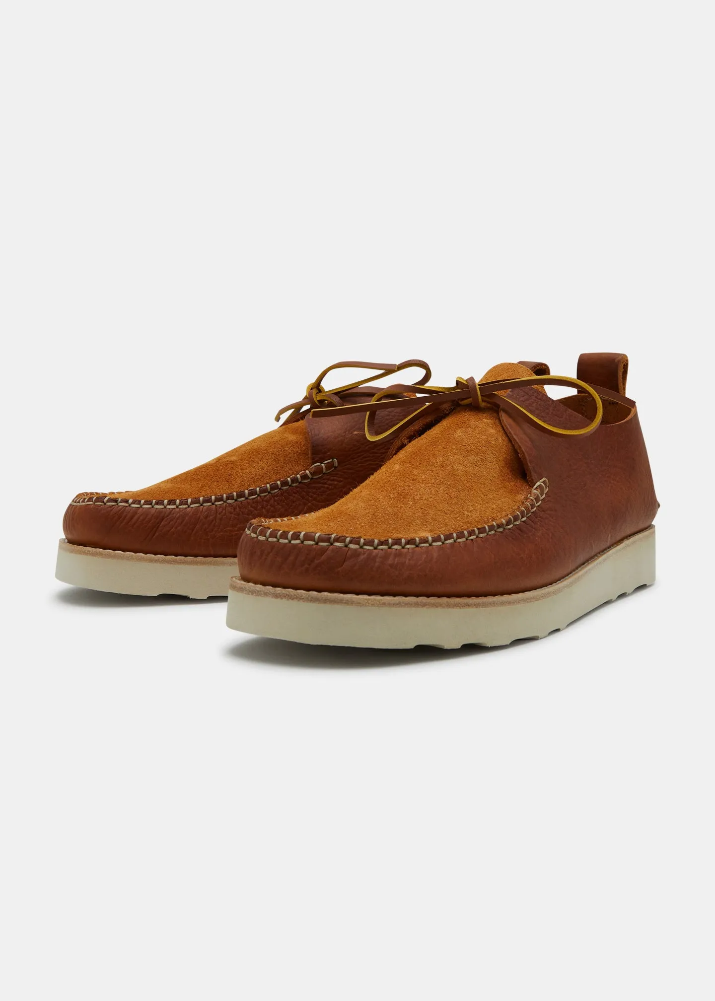 Lawson III Reverse Tumbled Leather Moccasin Shoe On EVA Outsole - Chestnut Brown sold by Yogi Footwear product image thumbnail 2