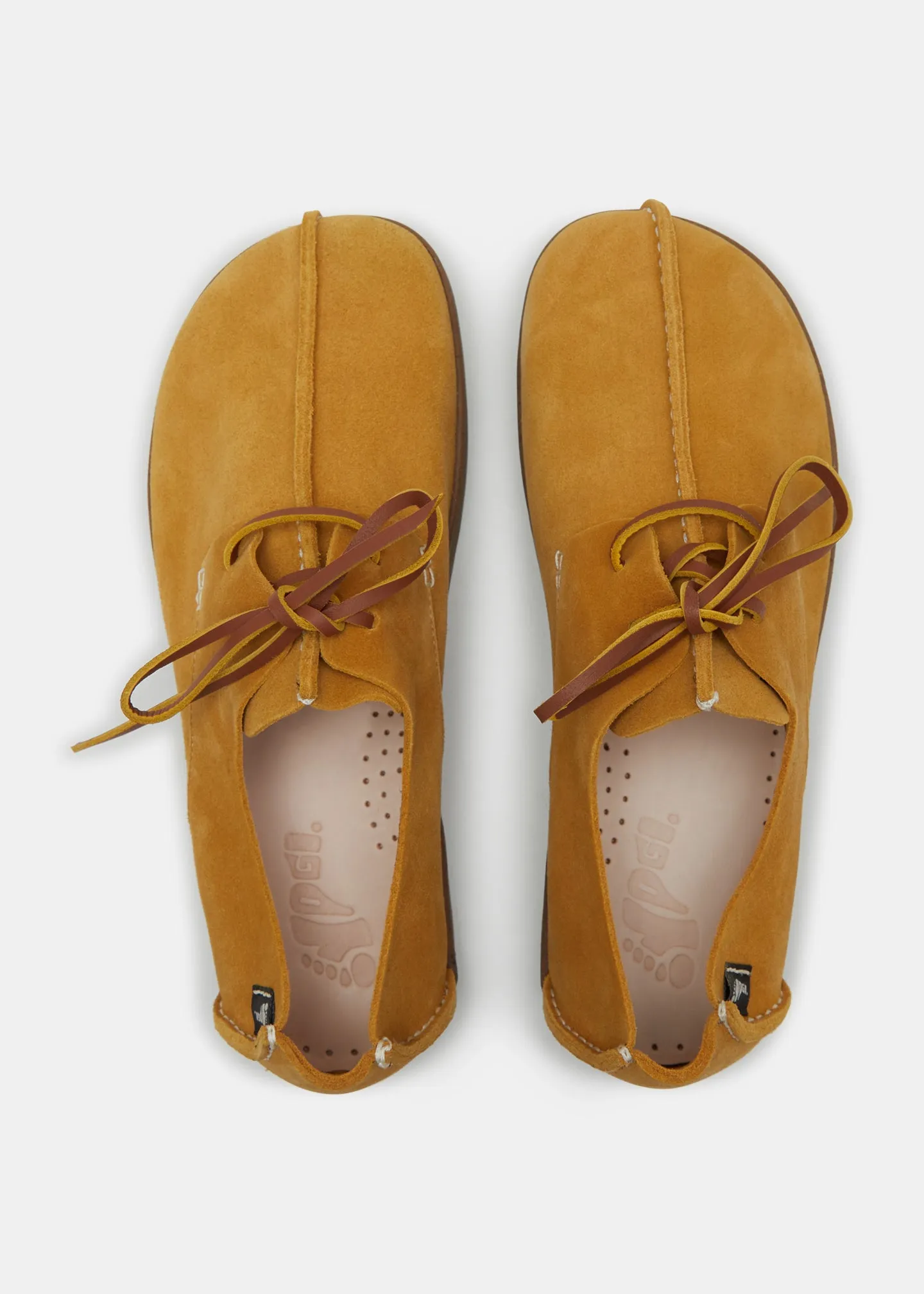 Lennon Suede Centre Seam Shoe - Turmeric sold by Yogi Footwear product image thumbnail 3