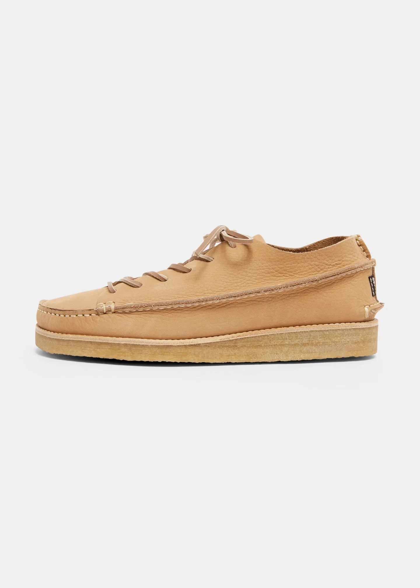 Finn Nubuck Lace Up Shoe On Crepe - Stone sold by Yogi Footwear