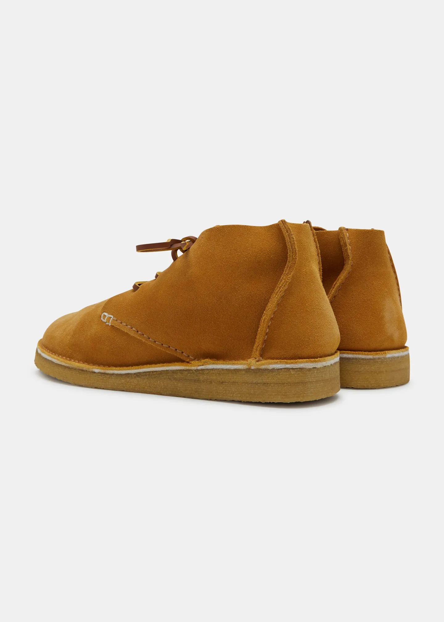 Glenn Suede Boot On Crepe Outsole - Turmeric sold by Yogi Footwear product image thumbnail 4