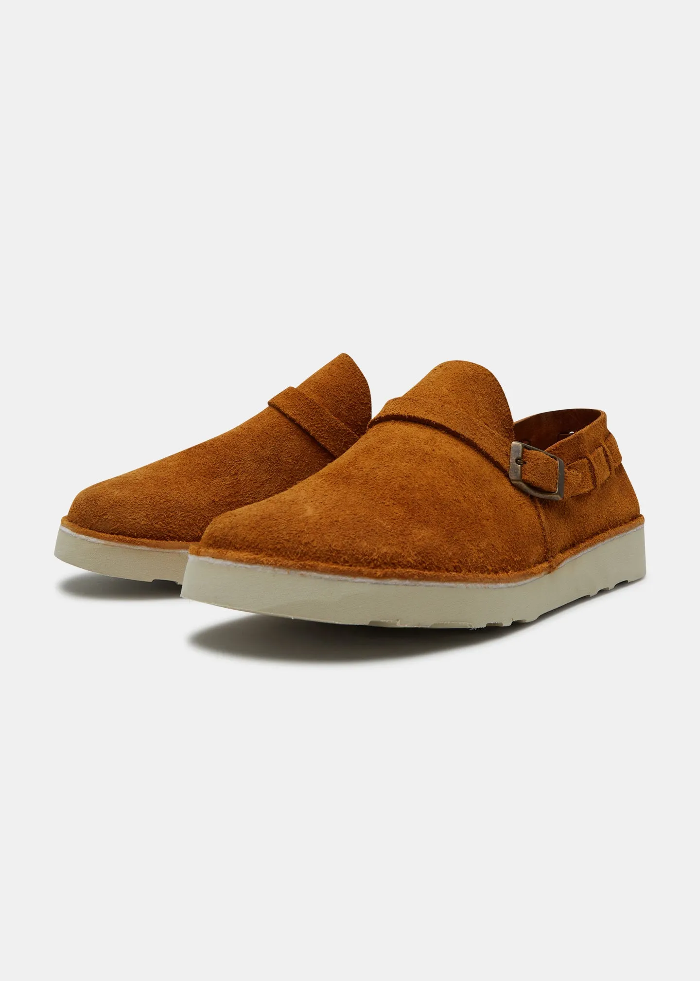 Corso II Reverse Tumbled Buckle Monk Shoe On EVA - Chestnut Brown sold by Yogi Footwear product image thumbnail 2
