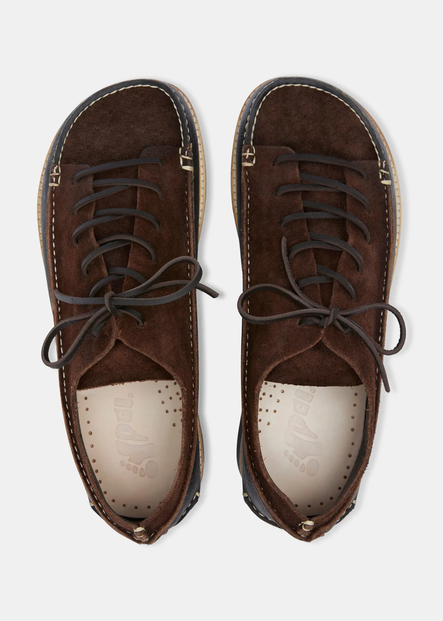 Finn III Leather Shoe On EVA - Dark Brown sold by Yogi Footwear product image thumbnail 3