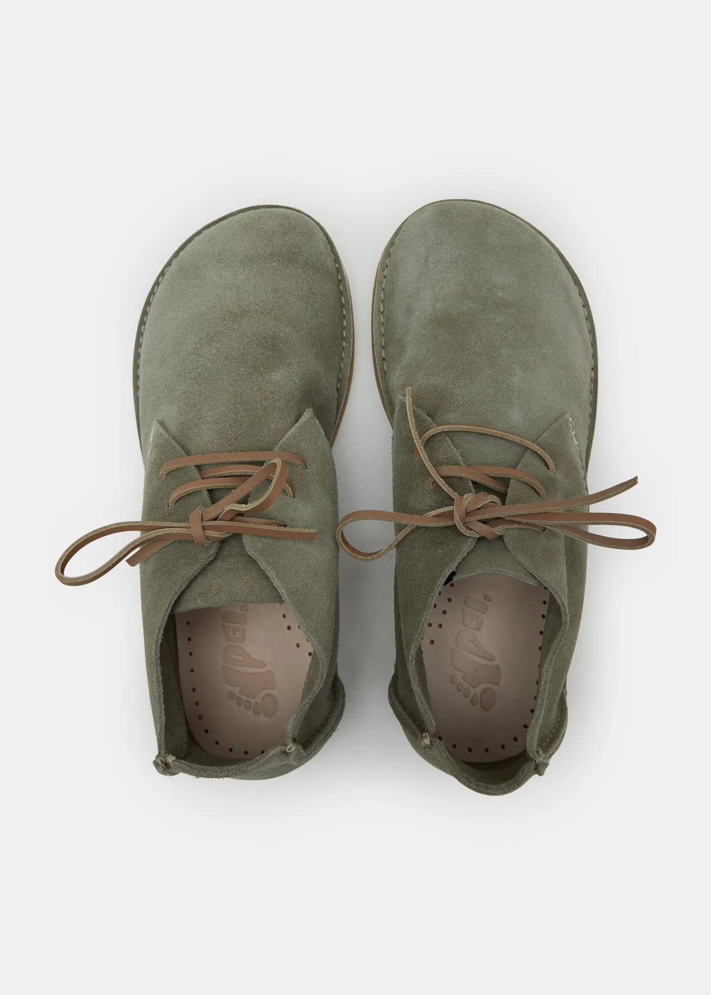 Glenn Suede Boot On Crepe Outsole - Sage Green sold by Yogi Footwear product image thumbnail 3