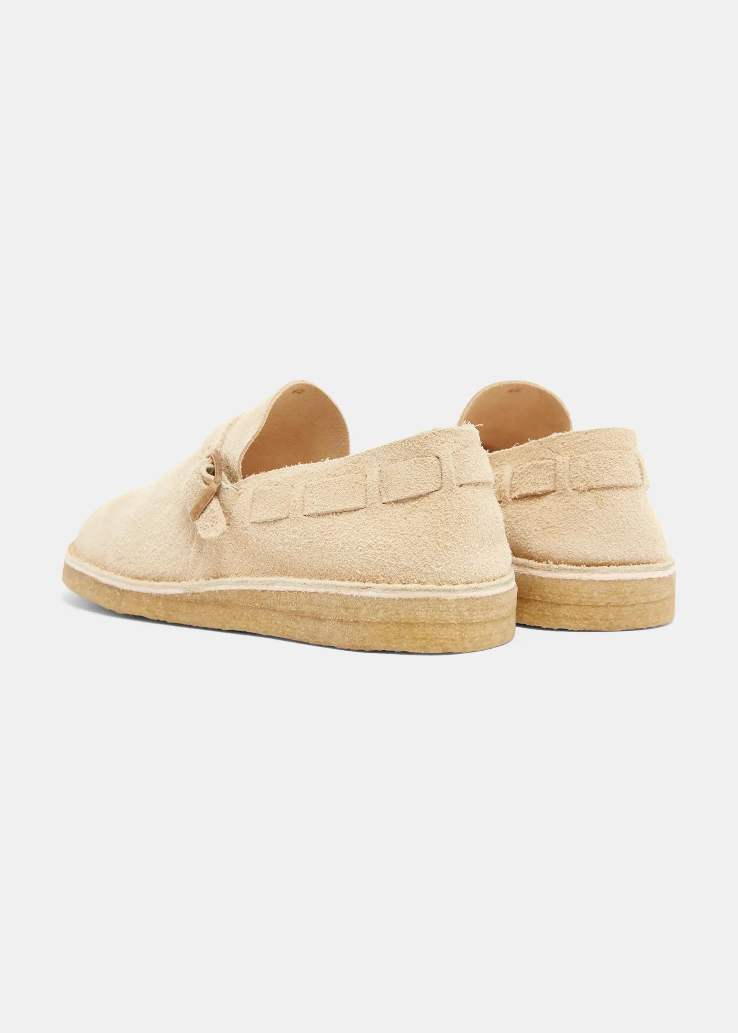 Corso Suede Buckle Monk Shoe On Crepe - Hairy Sand sold by Yogi Footwear product image thumbnail 4
