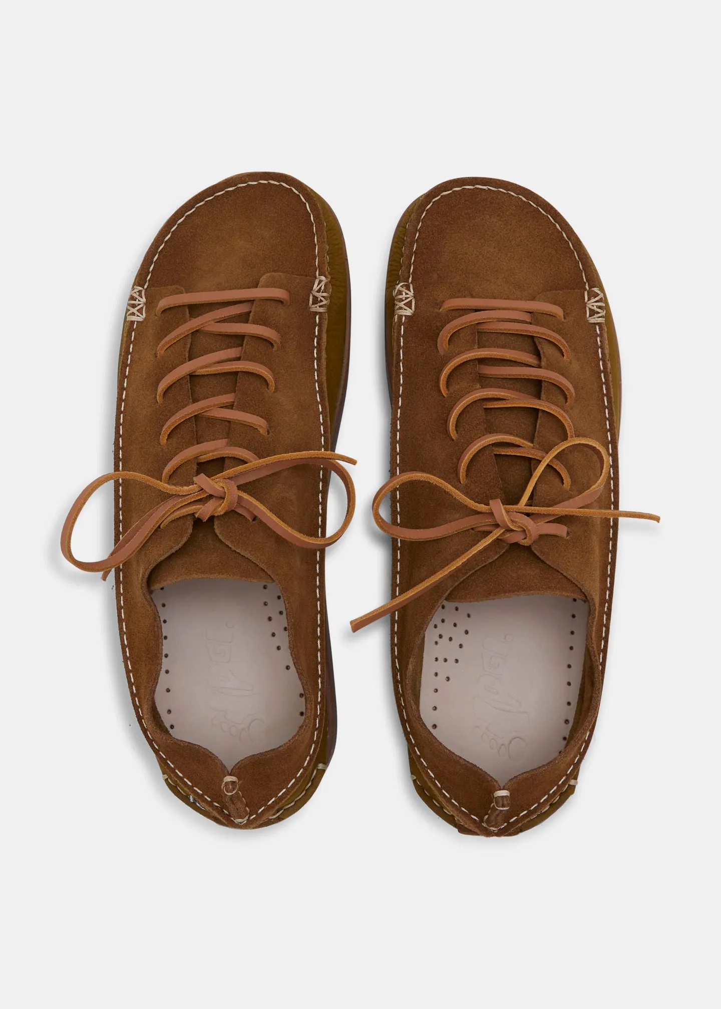 Finn Nubuck/Suede Negative Heel Shoe - Moss Green sold by Yogi Footwear product image thumbnail 3