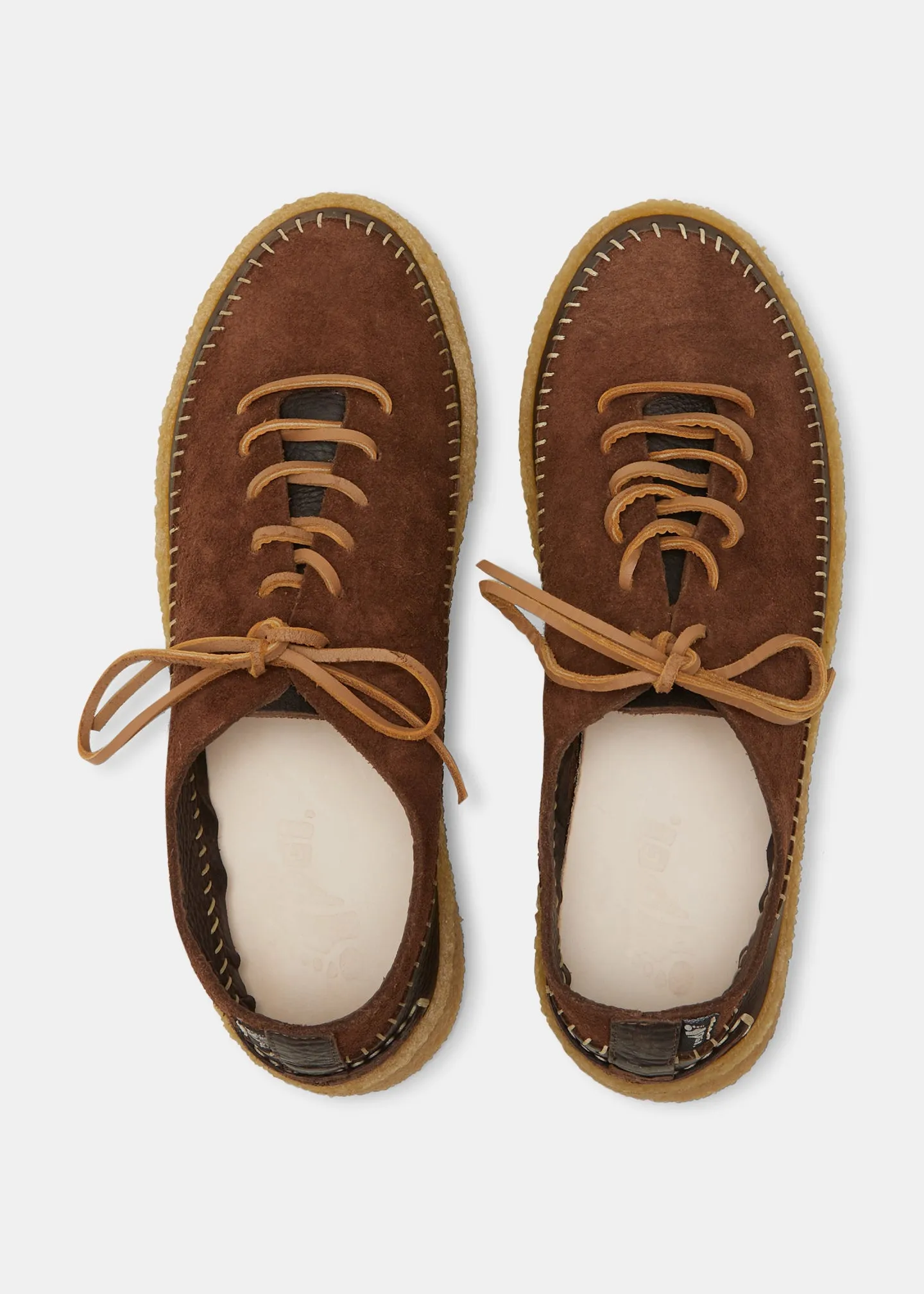 Loaf Leather Shoe On Crepe Cupsole - Dark Brown sold by Yogi Footwear product image thumbnail 3