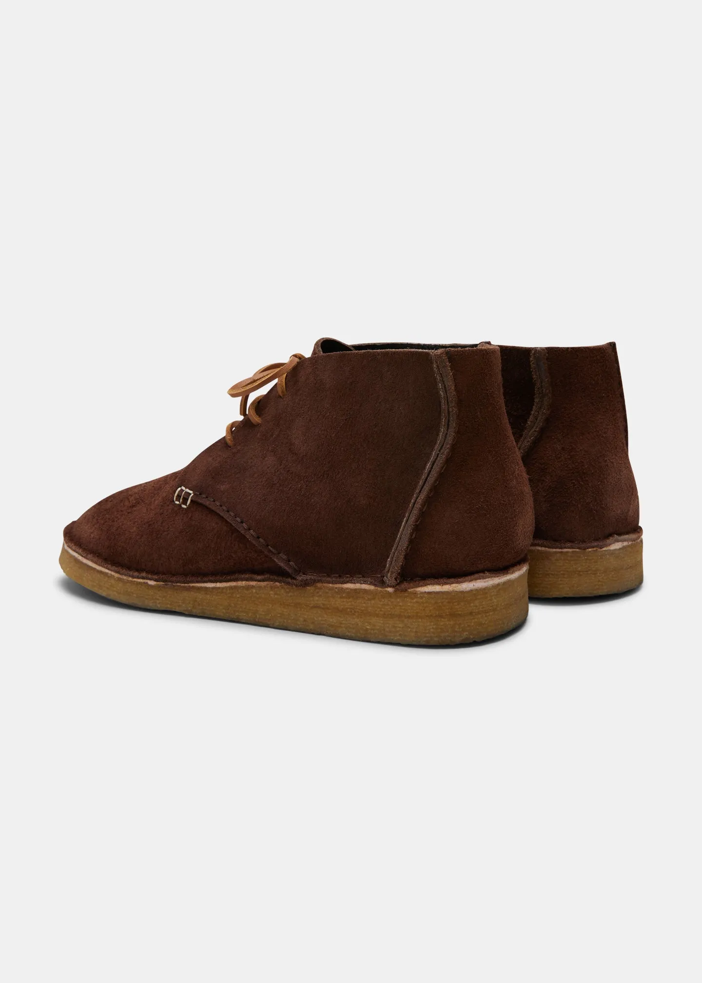 Glenn Reverse Tumbled Boot On Crepe Outsole - Dark Brown sold by Yogi Footwear product image thumbnail 4