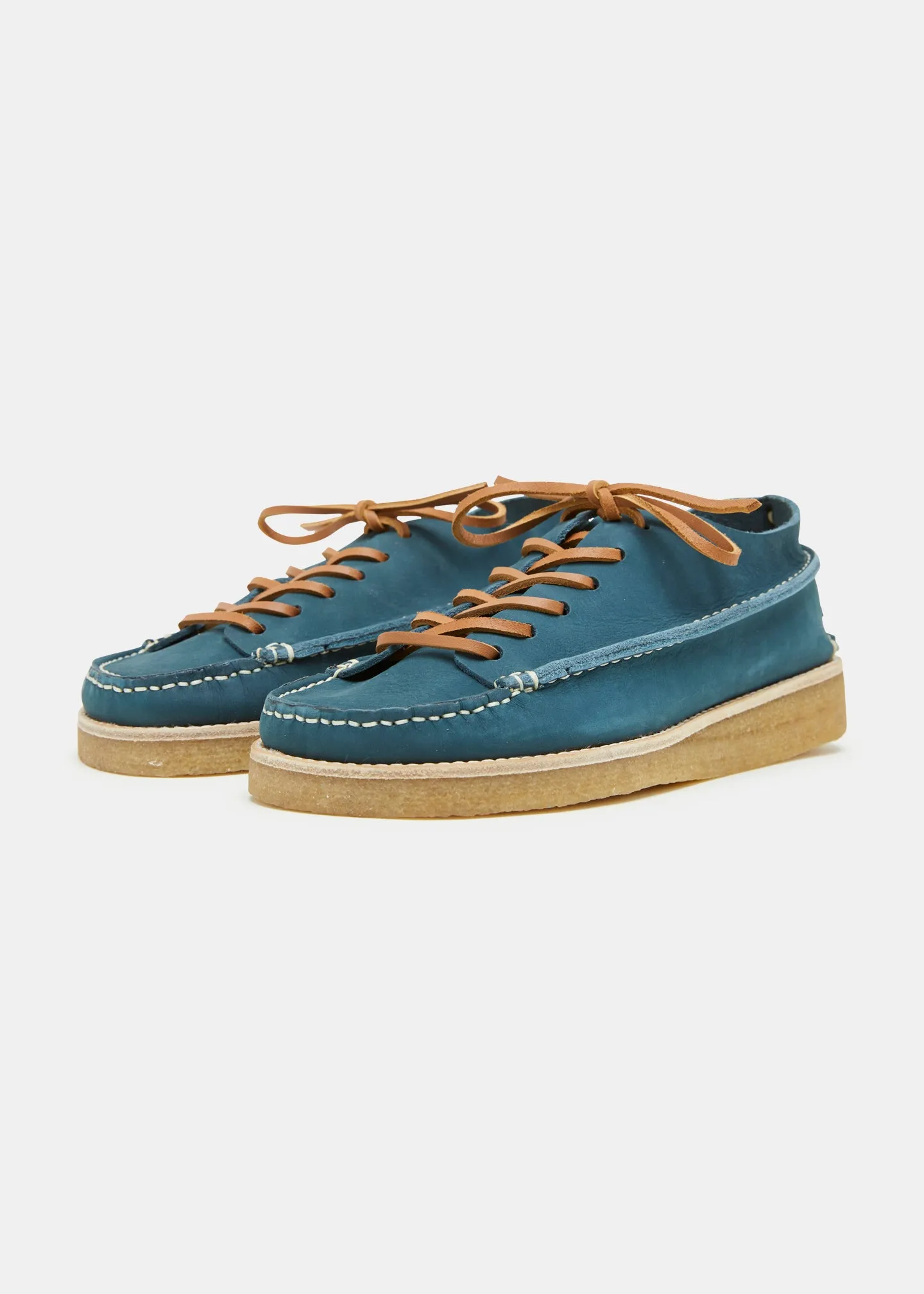 Finn Women's Nubuck Shoe On Crepe Outsole - Denim sold by Yogi Footwear product image thumbnail 2