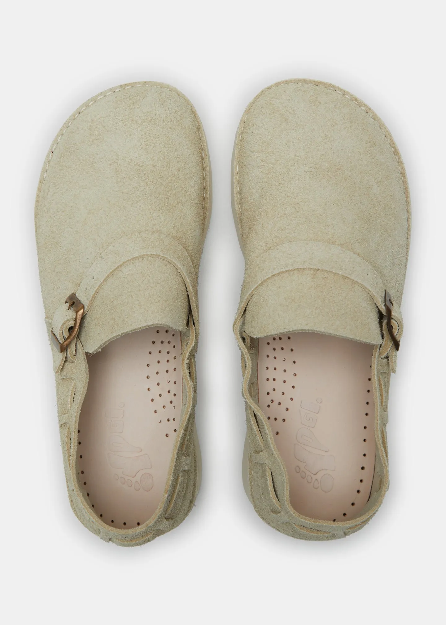 Corso II Suede Buckle Monk Shoe On EVA - Hairy Sand sold by Yogi Footwear product image thumbnail 3