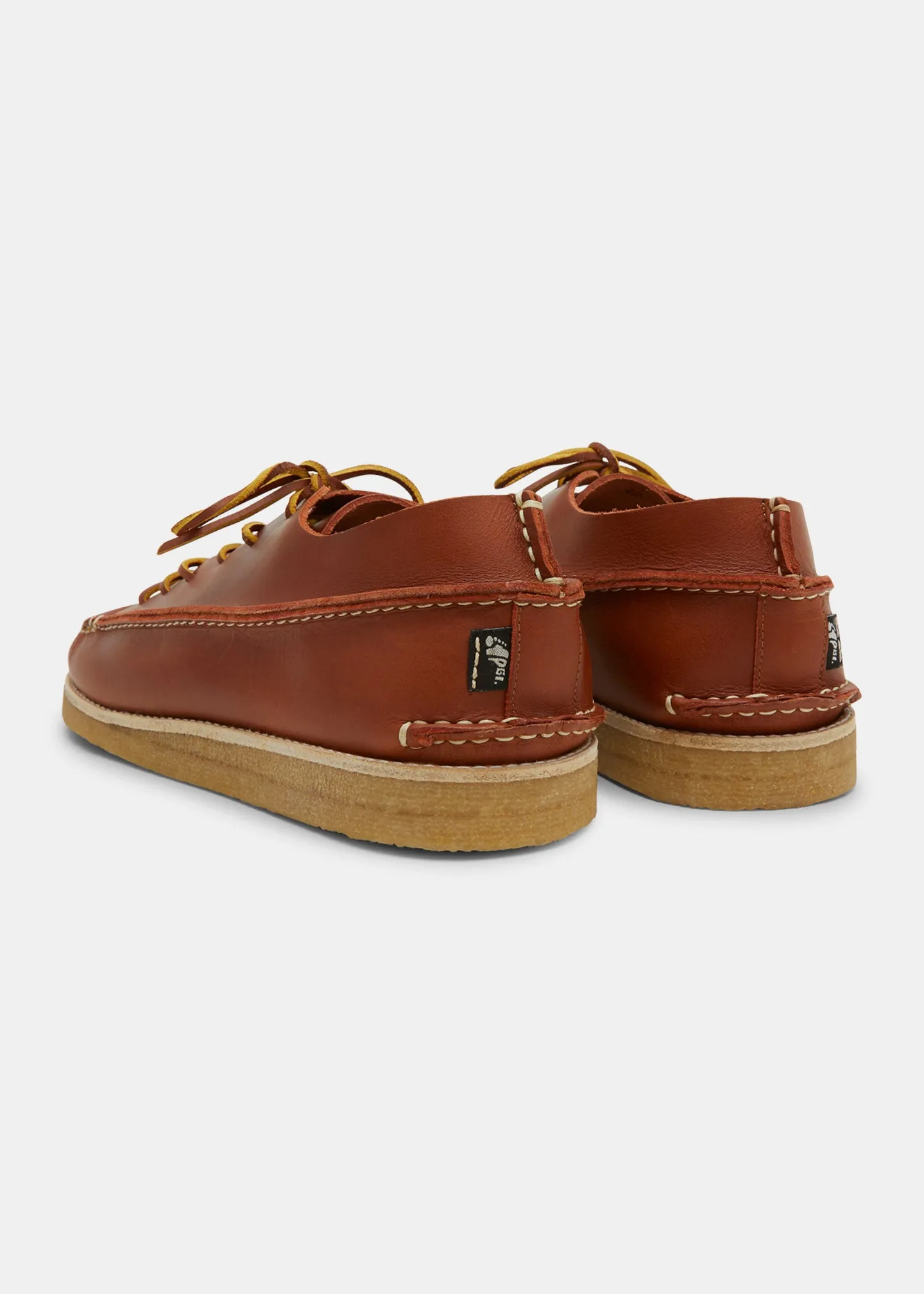 Finn Leather Lace Up Shoe On Crepe - Burnt Orange sold by Yogi Footwear product image thumbnail 4