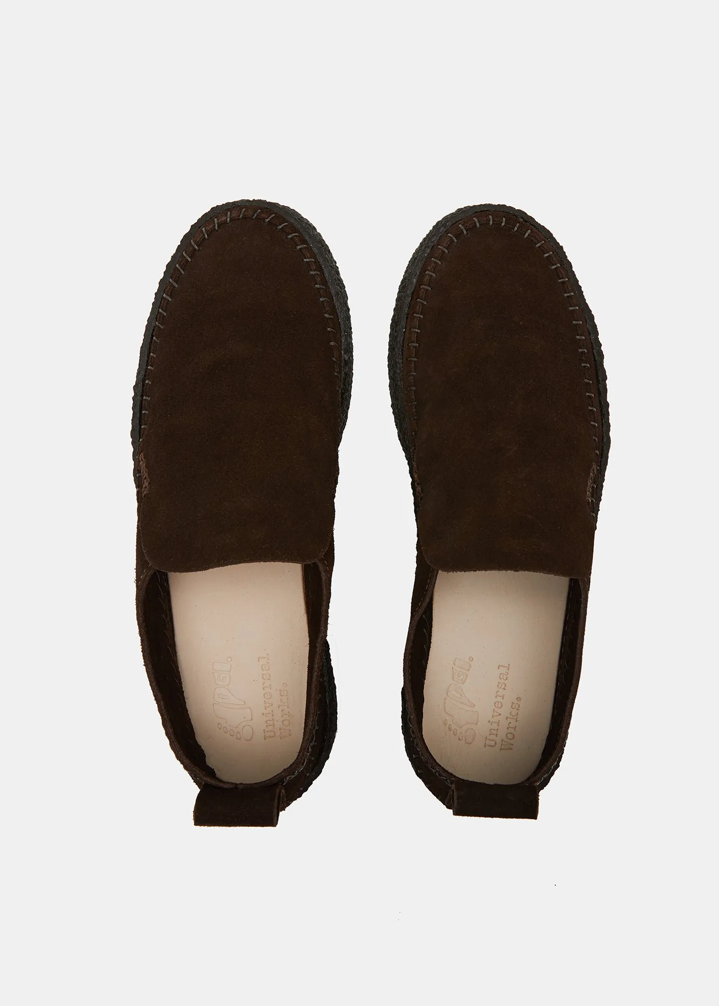 Yogi x Universal Works Hitch Low Loafer On Crepe - Dark Brown sold by Yogi Footwear product image thumbnail 3