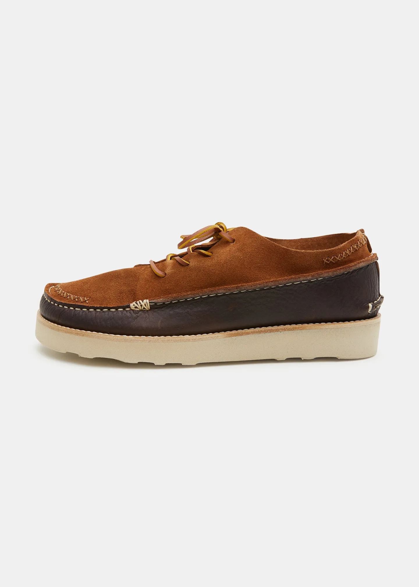 Yogi x Universal Works Finn III Shoe On EVA - Cola/Dark Brown sold by Yogi Footwear