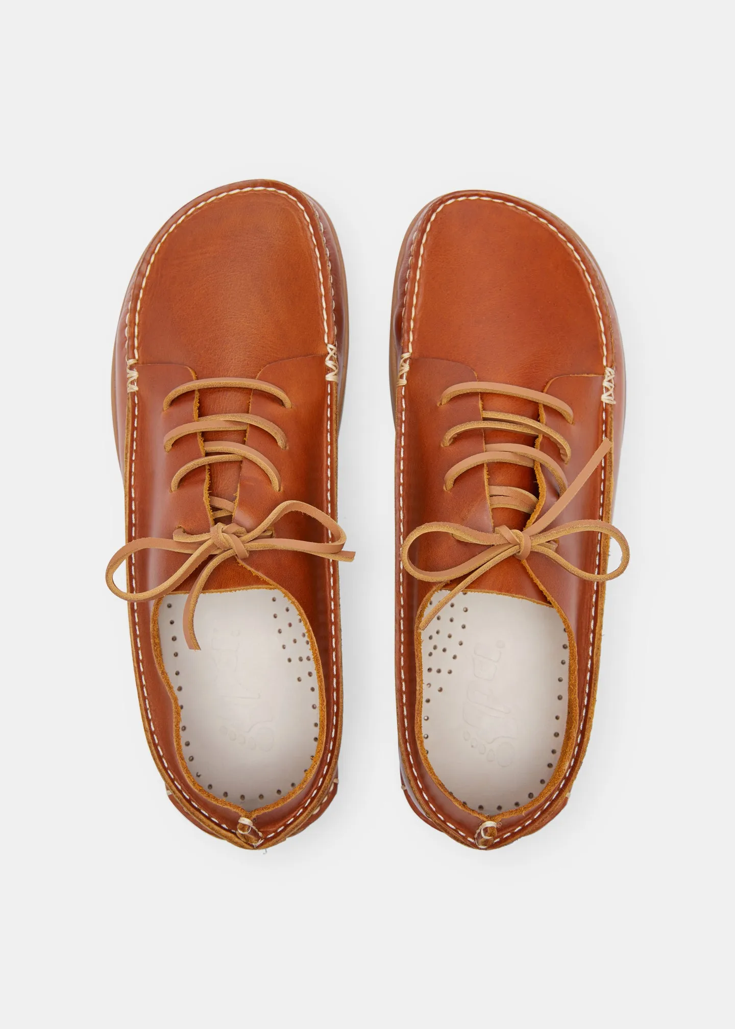 Finn II Lace Up Shoe On Negative Heel - Apricot sold by Yogi Footwear product image thumbnail 3