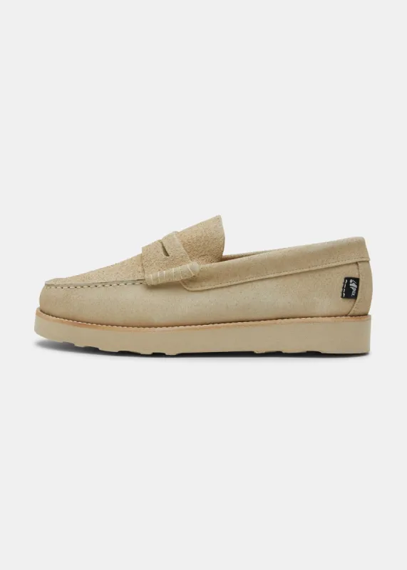 Rudy II Suede Loafer On EVA - Hairy Sand sold by Yogi Footwear