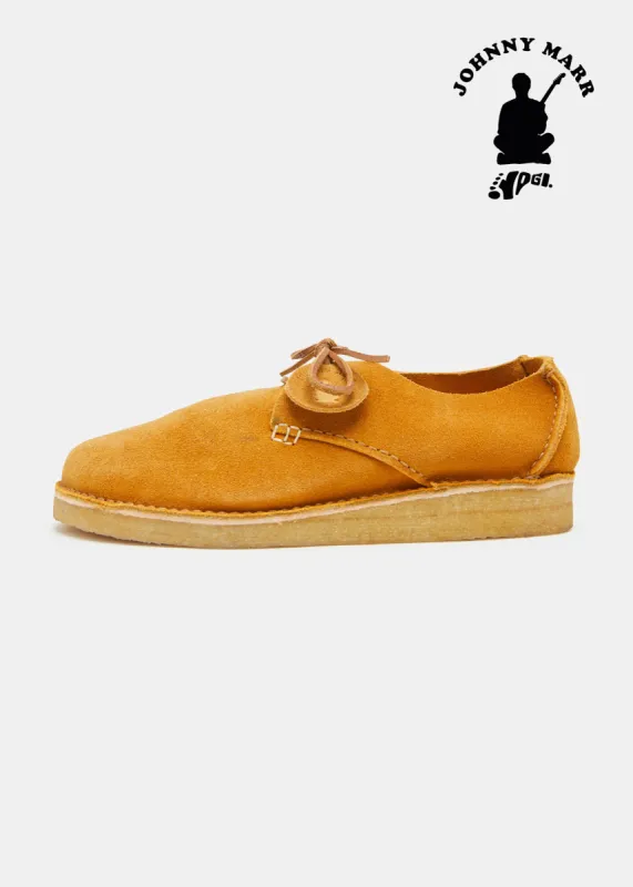 Johnny Marr Rishi Womens Suede Shoe - Turmeric sold by Yogi Footwear