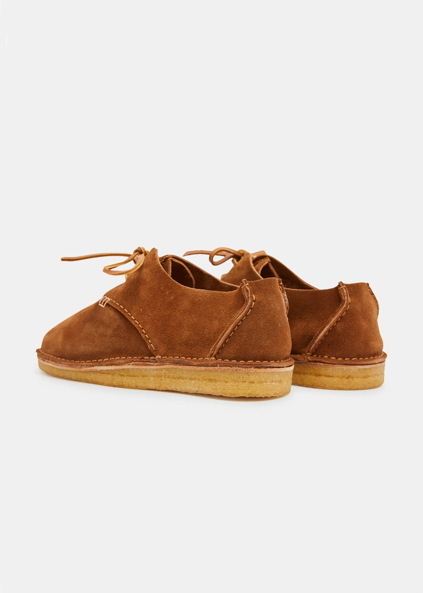 Caden Centre Seam Suede Shoe on Crepe - Cola Brown sold by Yogi Footwear product image thumbnail 4