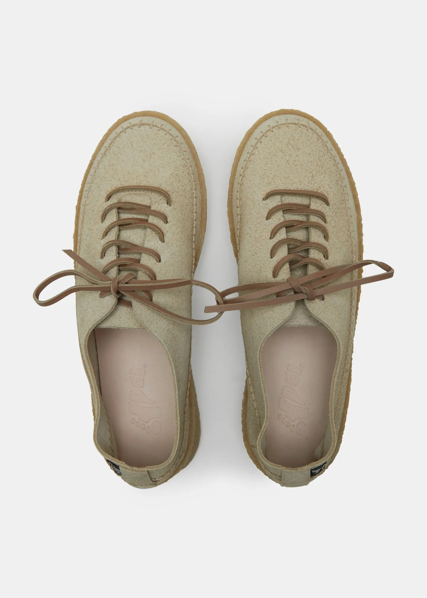Loaf Suede Shoe On Crepe Cupsole - Hairy Sand sold by Yogi Footwear product image thumbnail 3