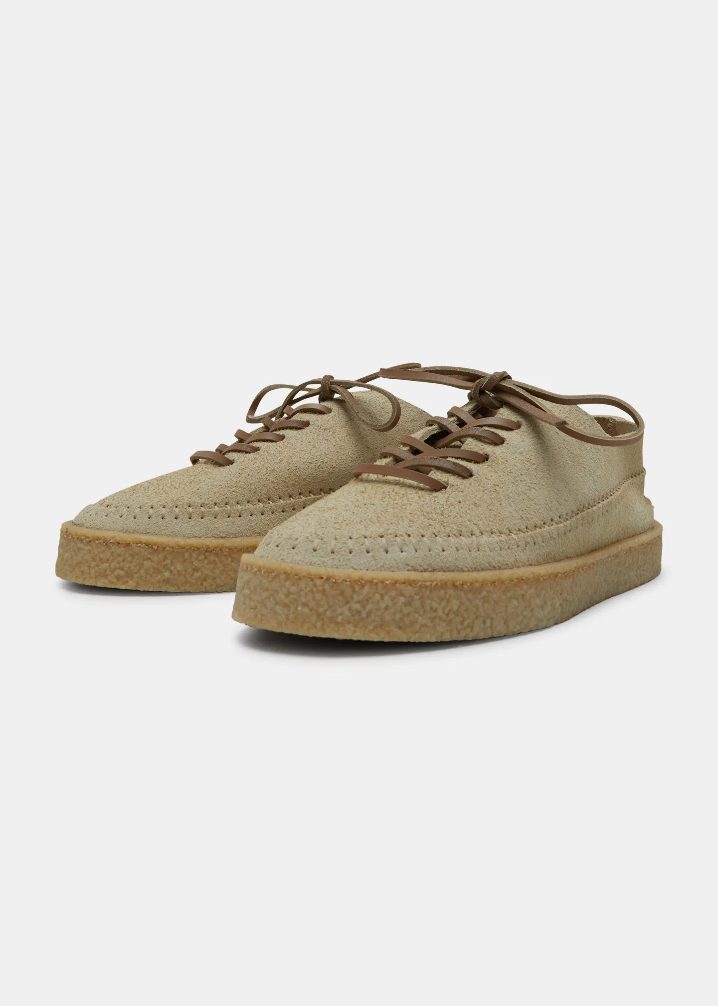 Loaf Suede Shoe On Crepe Cupsole - Hairy Sand sold by Yogi Footwear product image thumbnail 2