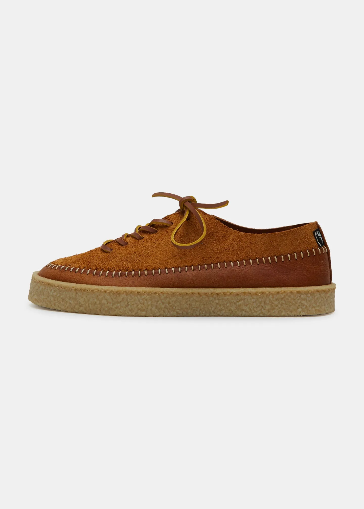Loaf Leather Shoe On Crepe Cupsole - Chestnut Brown sold by Yogi Footwear