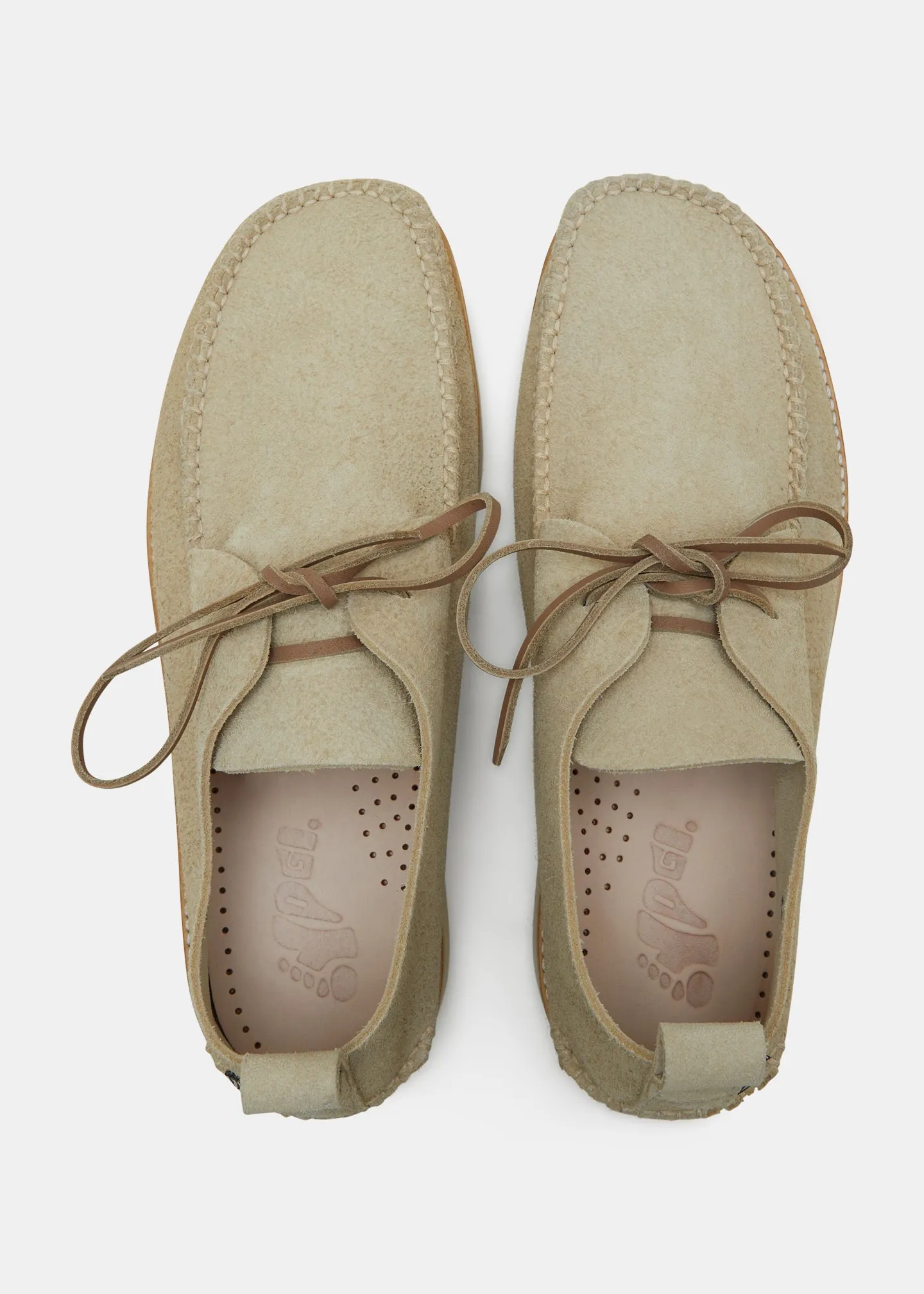 Lawson III Suede Moccasin Shoe On EVA Outsole - Hairy Sand sold by Yogi Footwear product image thumbnail 3