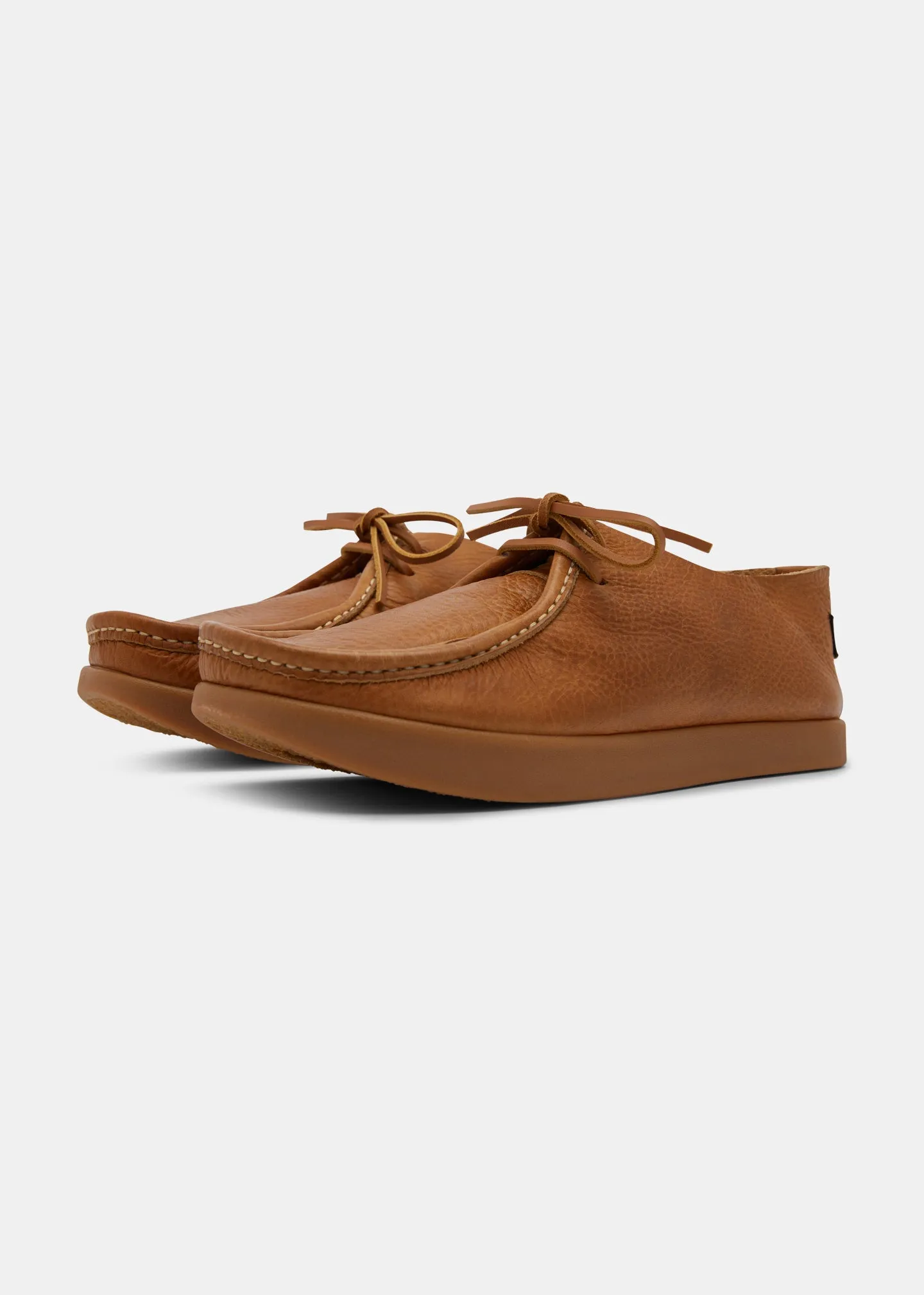 Willard Tumbled Leather Shoe on Negative Heel - Tan sold by Yogi Footwear product image thumbnail 2