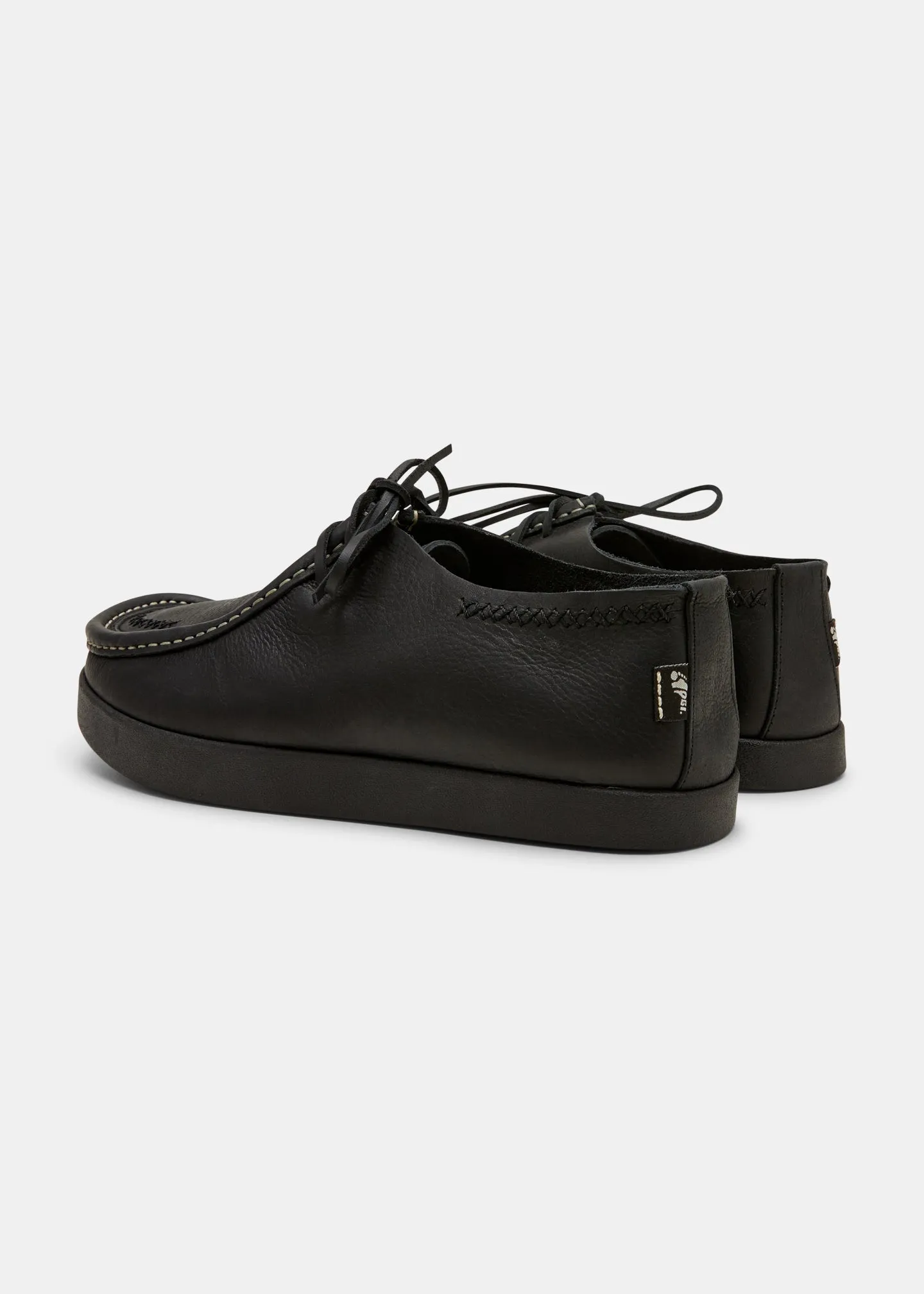 Willard Stitch Tumbled Leather Shoe - Black sold by Yogi Footwear product image thumbnail 4