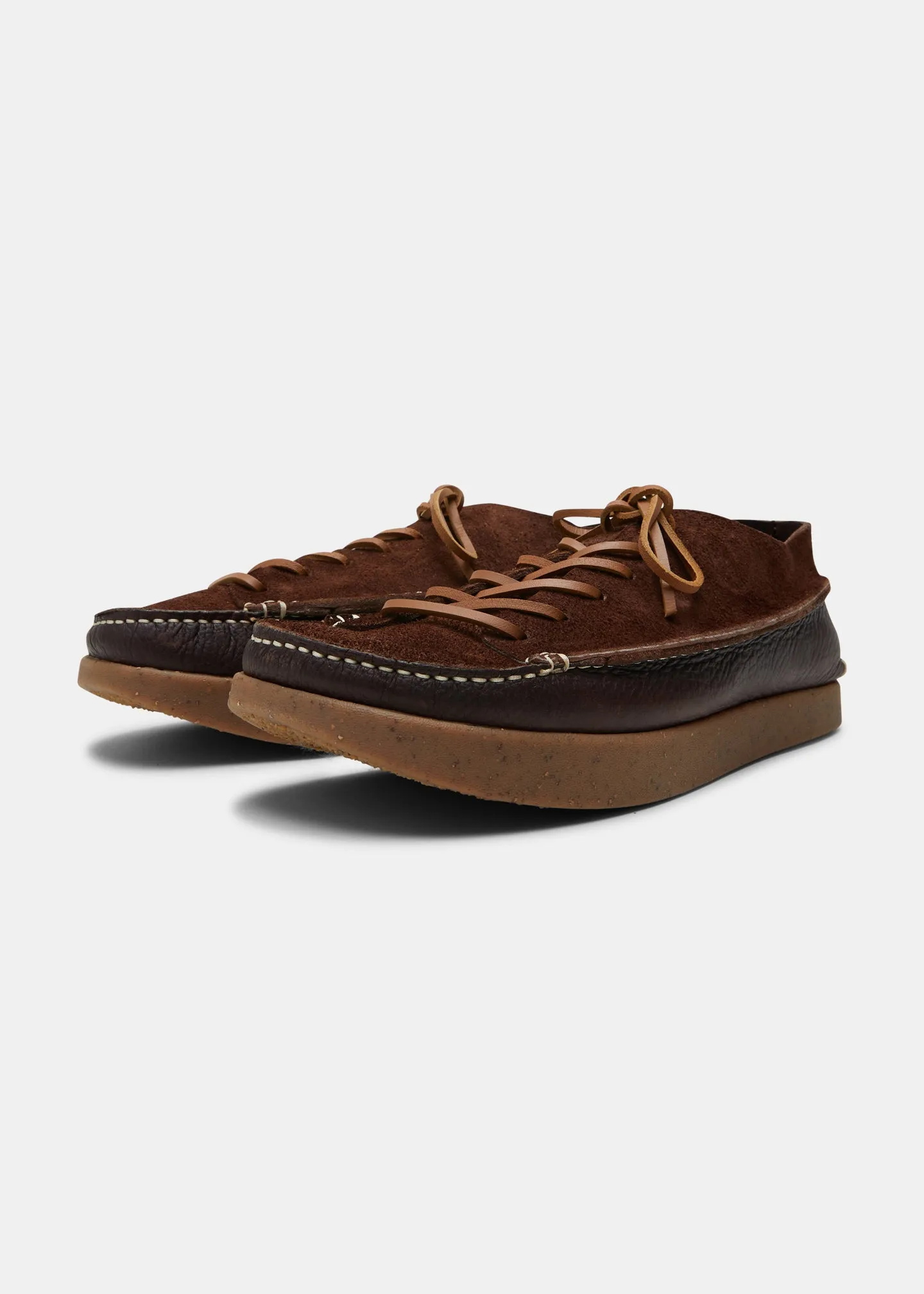 Finn Reverse Lace Up Shoe On Negative Heel - Dark Brown sold by Yogi Footwear product image thumbnail 2