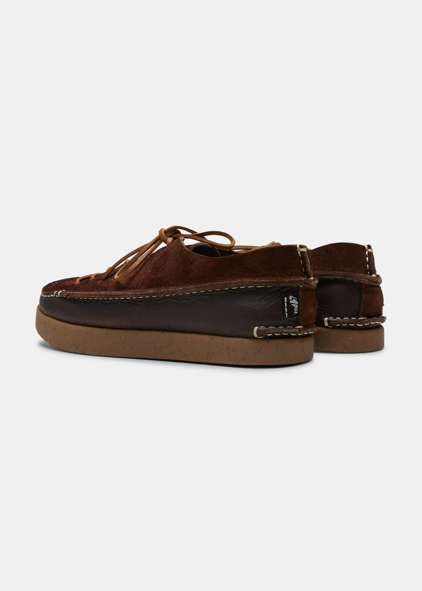 Finn Reverse Lace Up Shoe On Negative Heel - Dark Brown sold by Yogi Footwear product image thumbnail 4