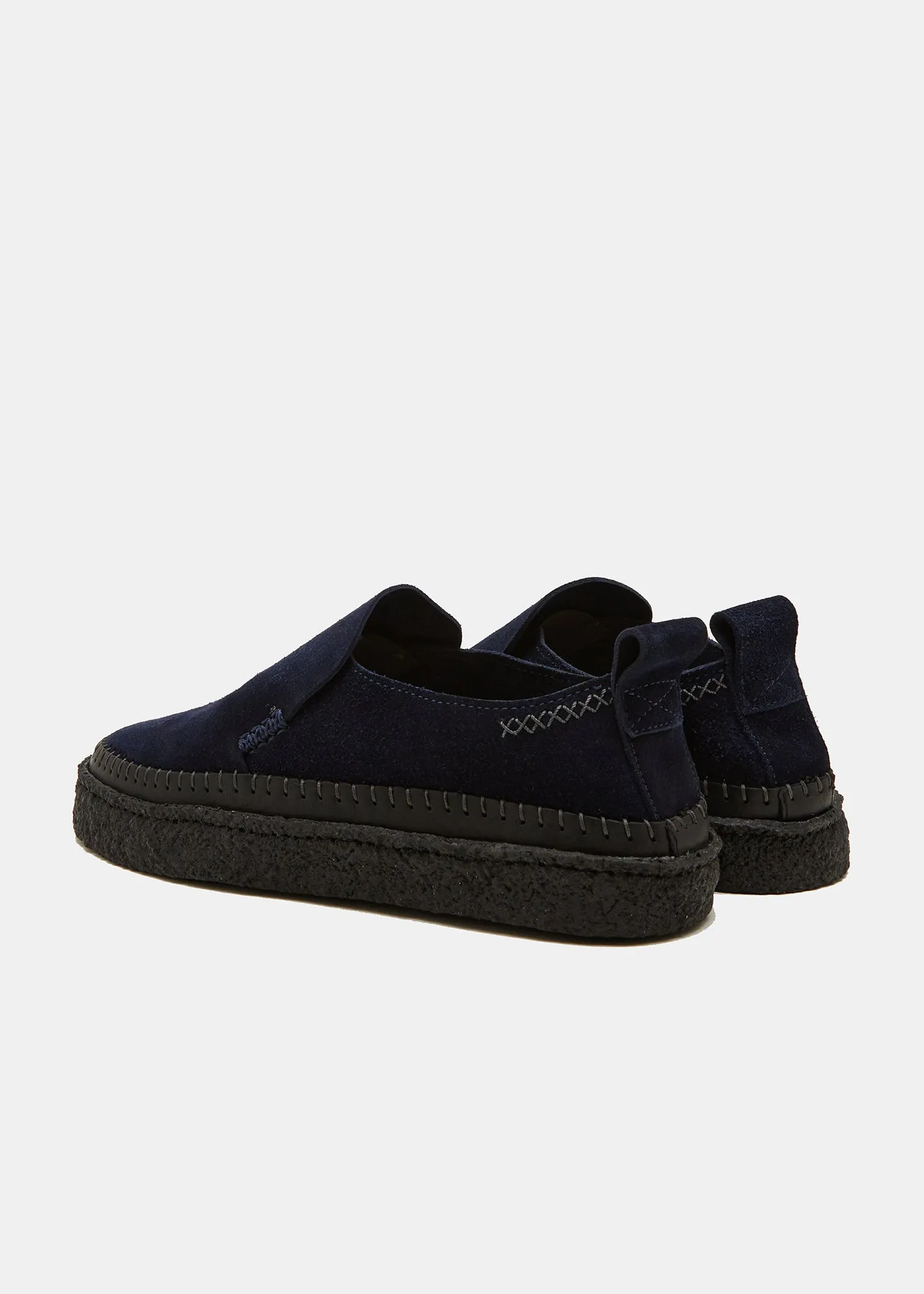 Yogi x Universal Works Hitch Low Loafer On Crepe - Indigo sold by Yogi Footwear product image thumbnail 4