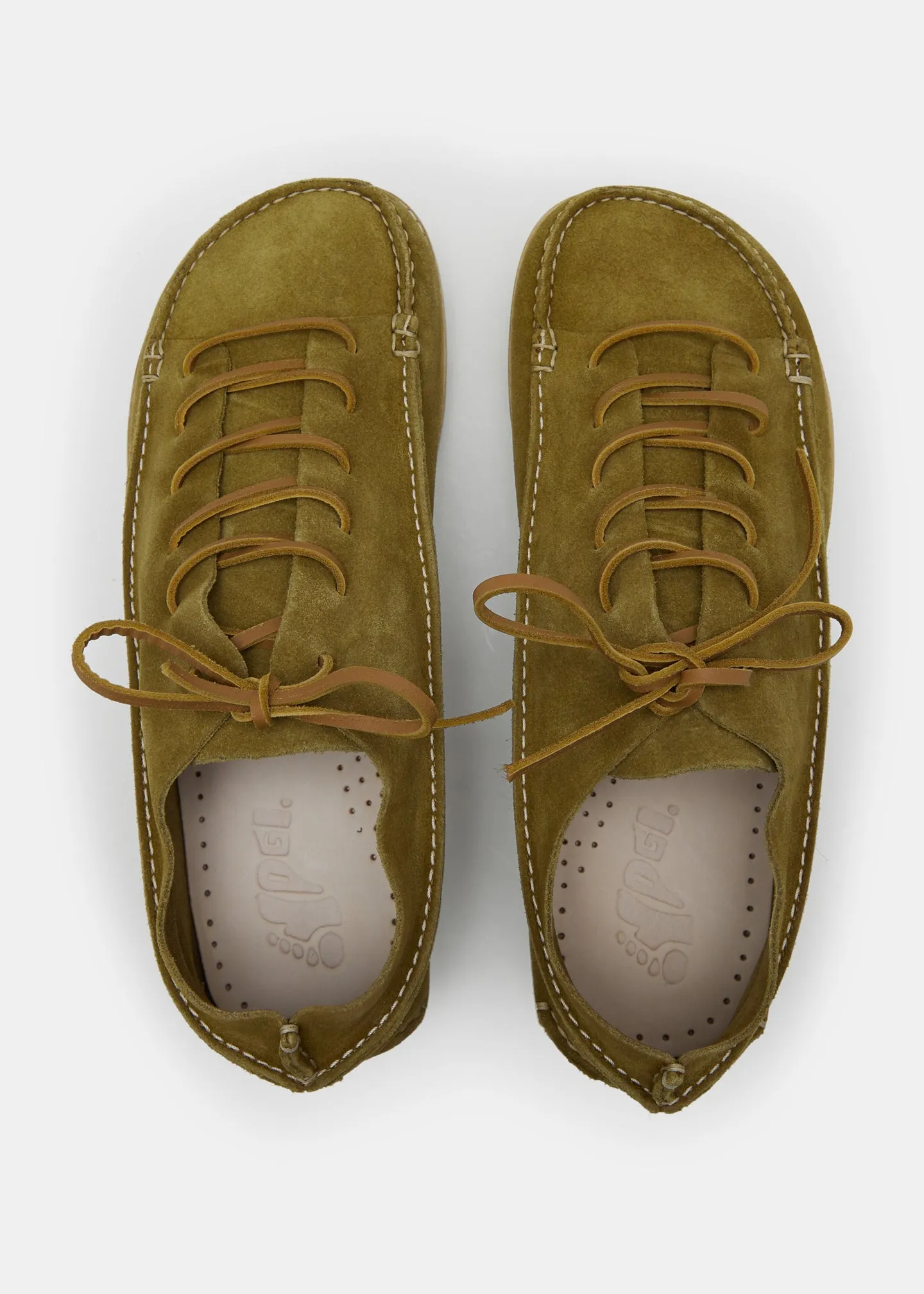 Finn III Suede Shoe On EVA Outsole - Moss Green sold by Yogi Footwear product image thumbnail 3
