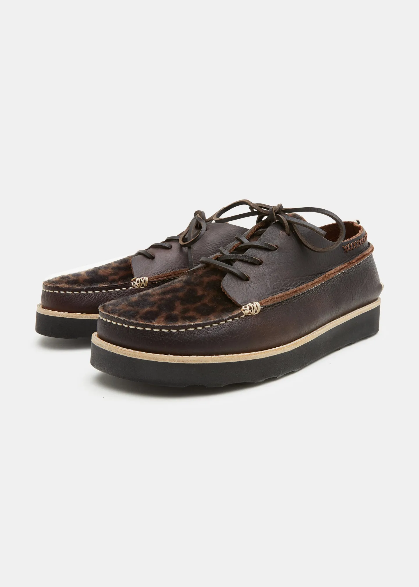 Yogi x Universal Works Finn III Shoe On EVA - Leopard/Dark Brown sold by Yogi Footwear product image thumbnail 2